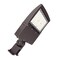 Beyond Led Technology LED Area Light, 100 Watt, 16000 Lumens, 5000K, 120V-277V, Yoke Mount, Bronze Housing BLT-S-G14B-100WBT3A4-BR10SP5-y-Br - alternate 1